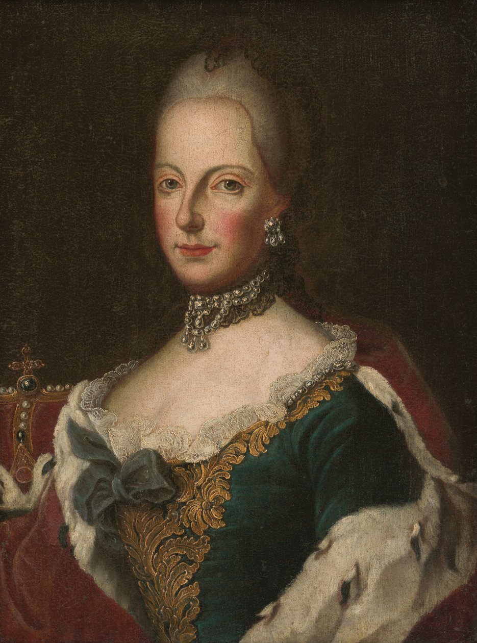 Mária Terézia, 1750 körül (olaj, vászon) alkotó: European School