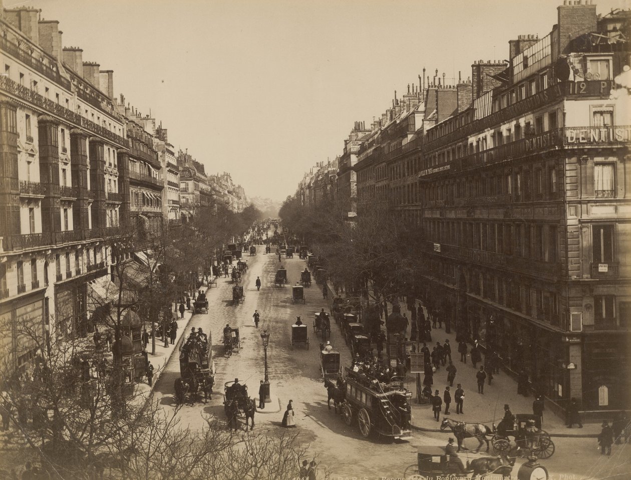Montmartre, 1870 alkotó: European School