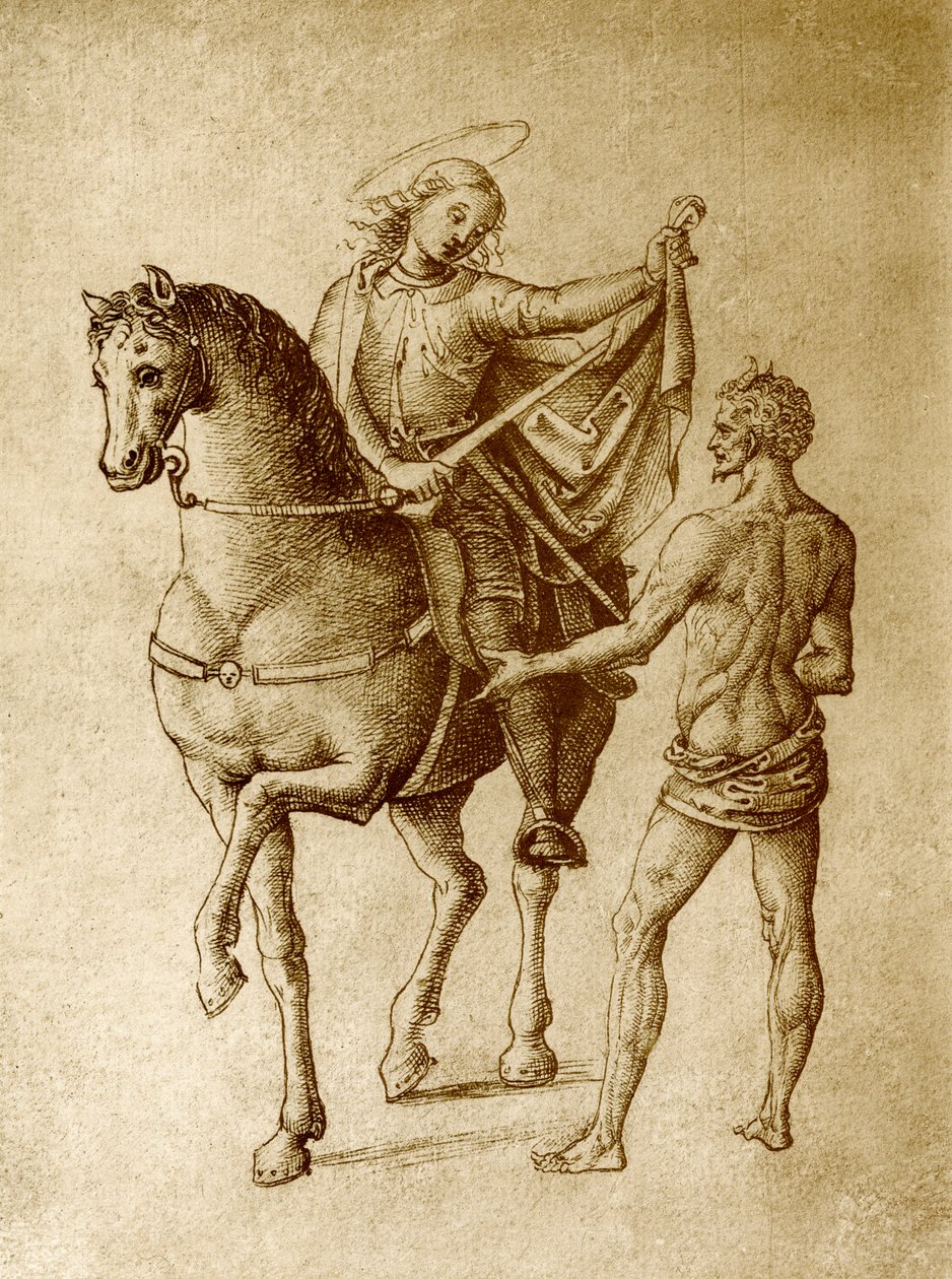 Szent Márton alkotó: Eusebio da San Giorgio