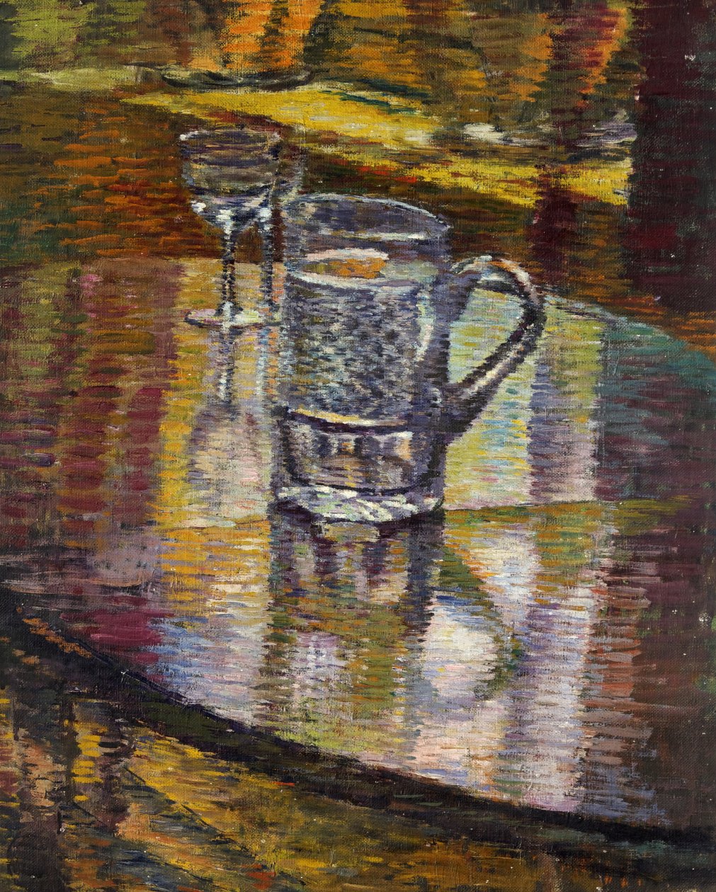 Üveg Tankard alkotó: Evan John Walters