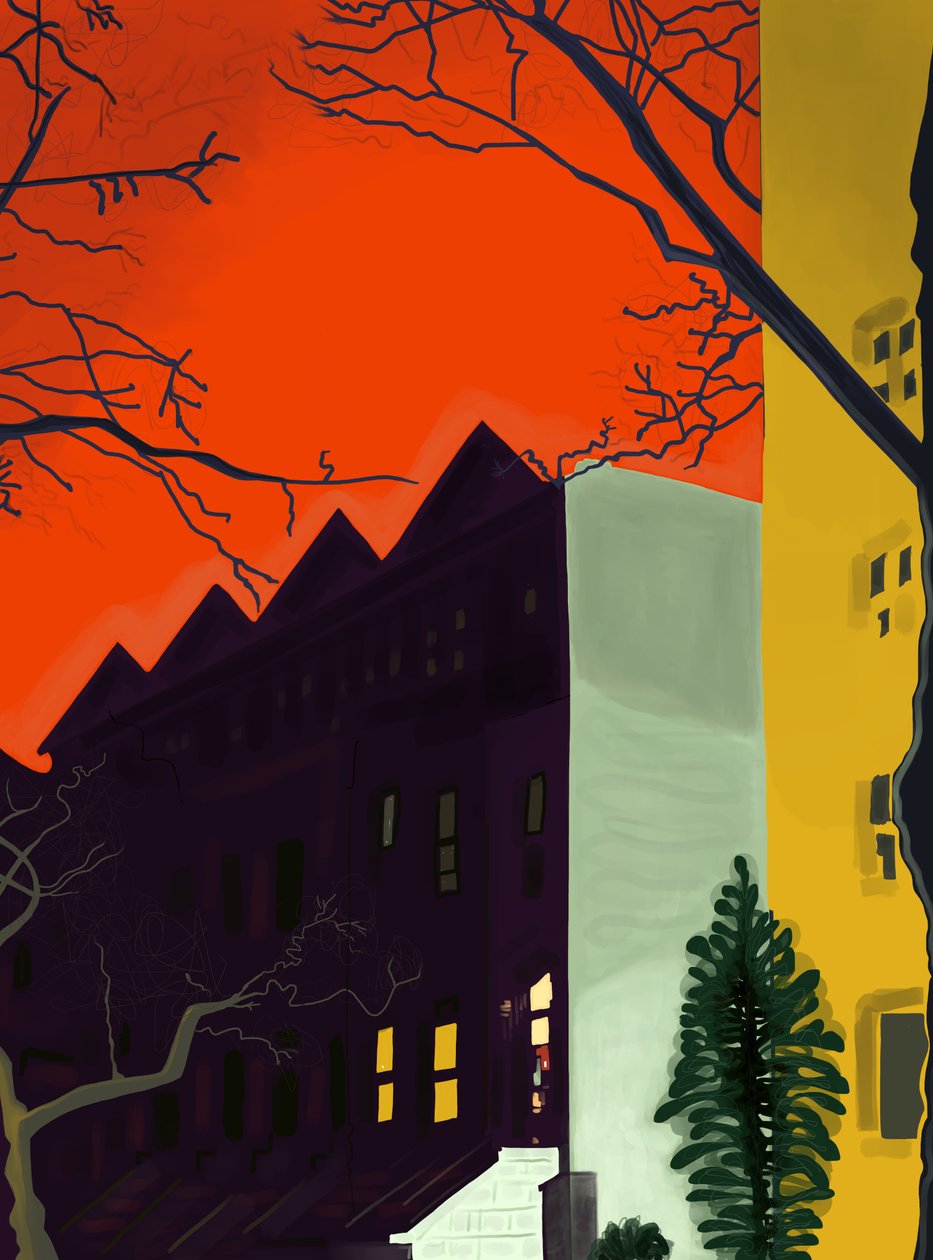14th Street At 6.A.M., Brooklyn (digitális művészet) alkotó: Evan Sklar