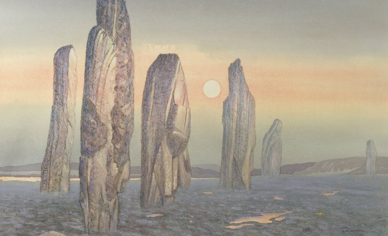 Callanish szellemei, Lewis-sziget alkotó: Evangeline Dickson