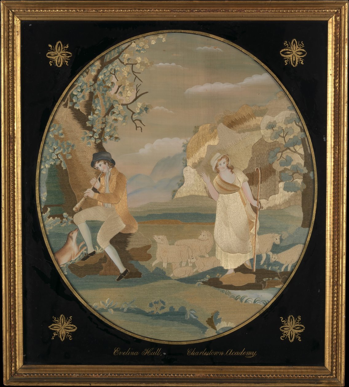 Az Alpok juhásznője, kb. 1812. alkotó: Evelina Hull