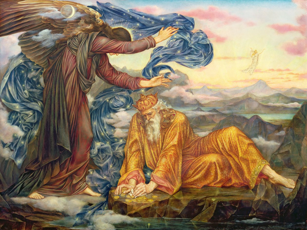 Földhöz kötve, 1897 alkotó: Evelyn De Morgan