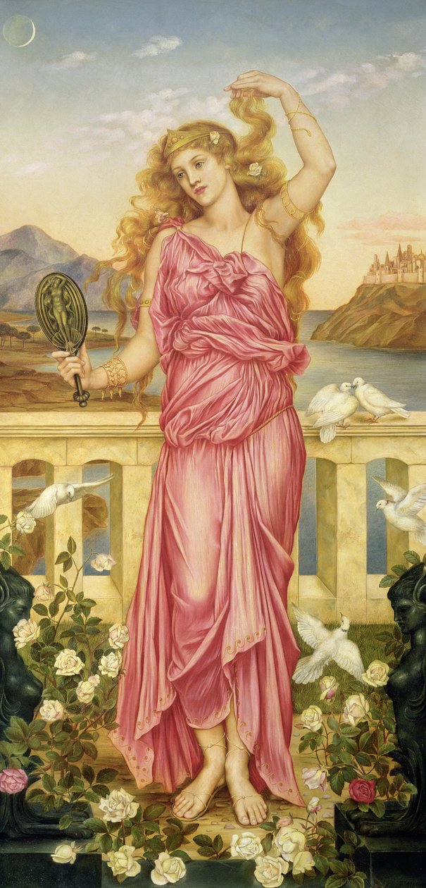 Trója Helénája, 1898 alkotó: Evelyn De Morgan