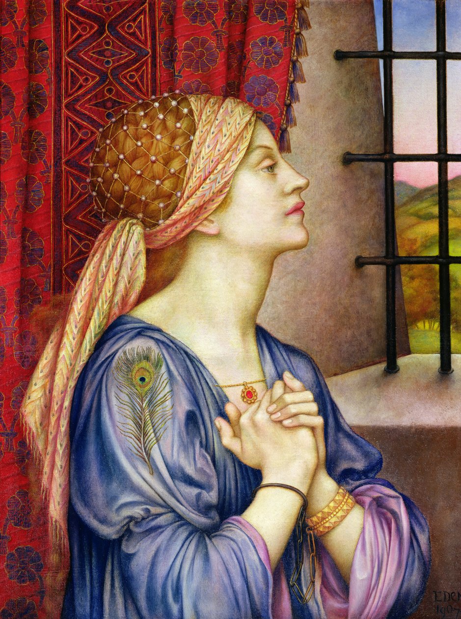 A fogoly, 1907-08 alkotó: Evelyn De Morgan