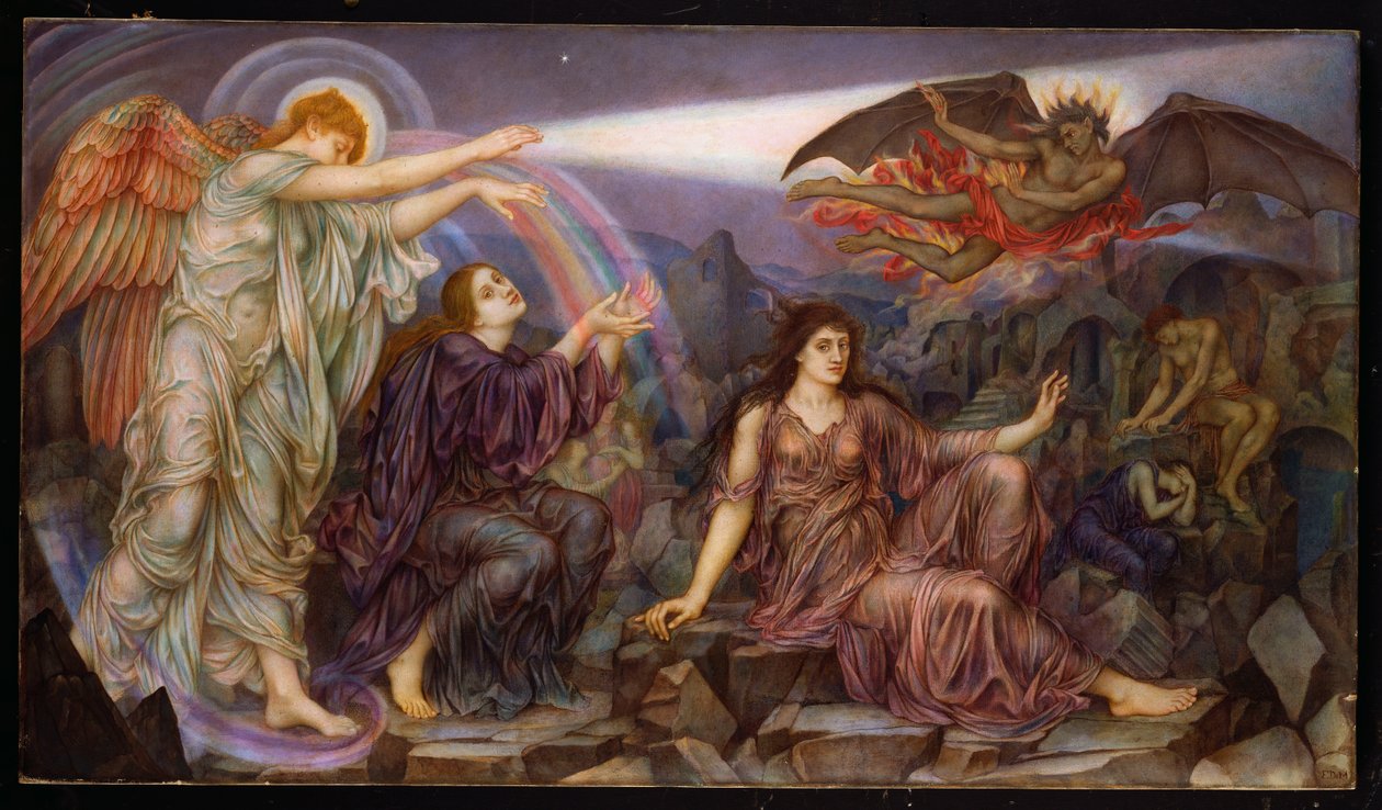 A keresőlámpa alkotó: Evelyn De Morgan