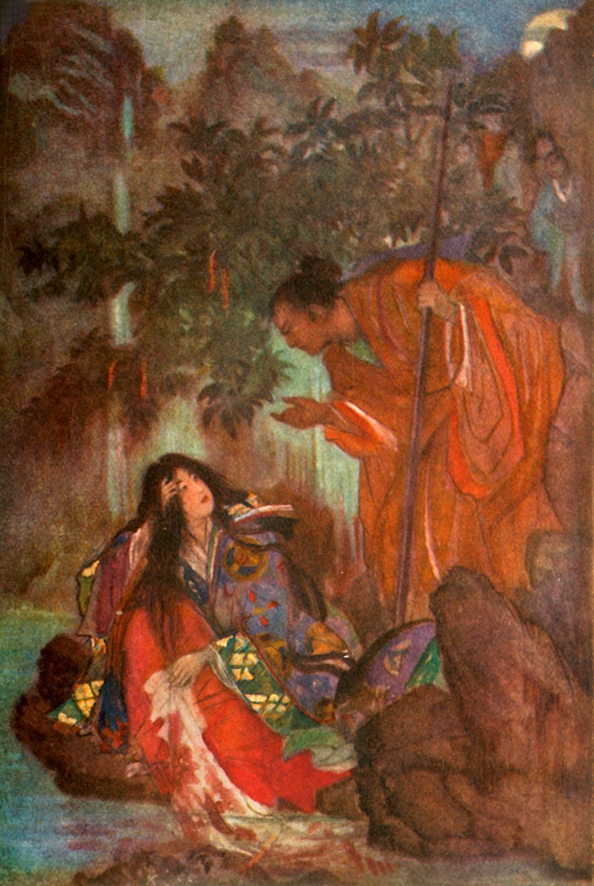 "Raiko és az elvarázsolt leányzó", 1912. alkotó: Evelyn Paul