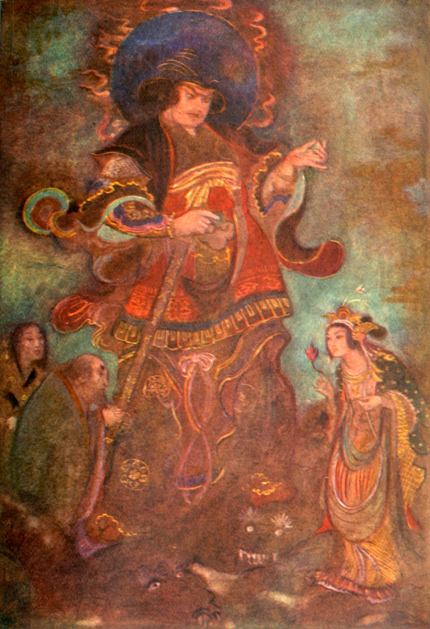 „Susa No Proposal d Kushinada Hime”, 1912. alkotó: Evelyn Paul