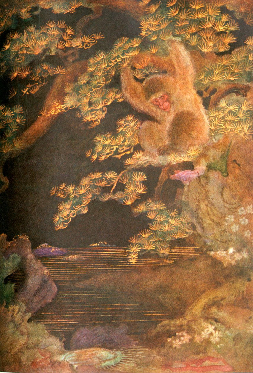 "A kocsonyahal és a majom", 1912. alkotó: Evelyn Paul