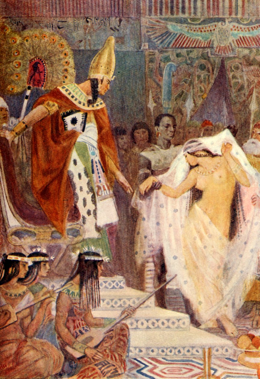 "Bekhten lánya", 1915. alkotó: Evelyn Paul