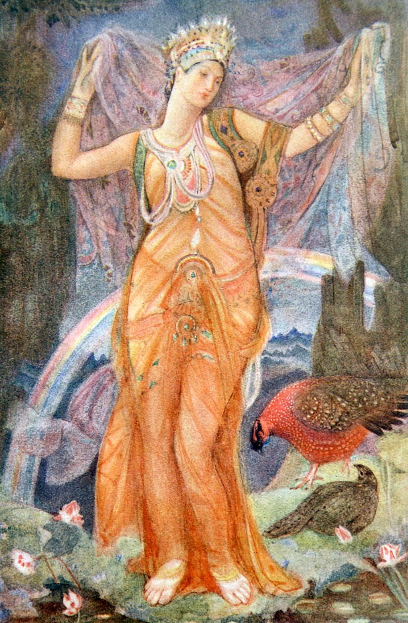 „Istar anyaistennő”, 1916. alkotó: Evelyn Paul