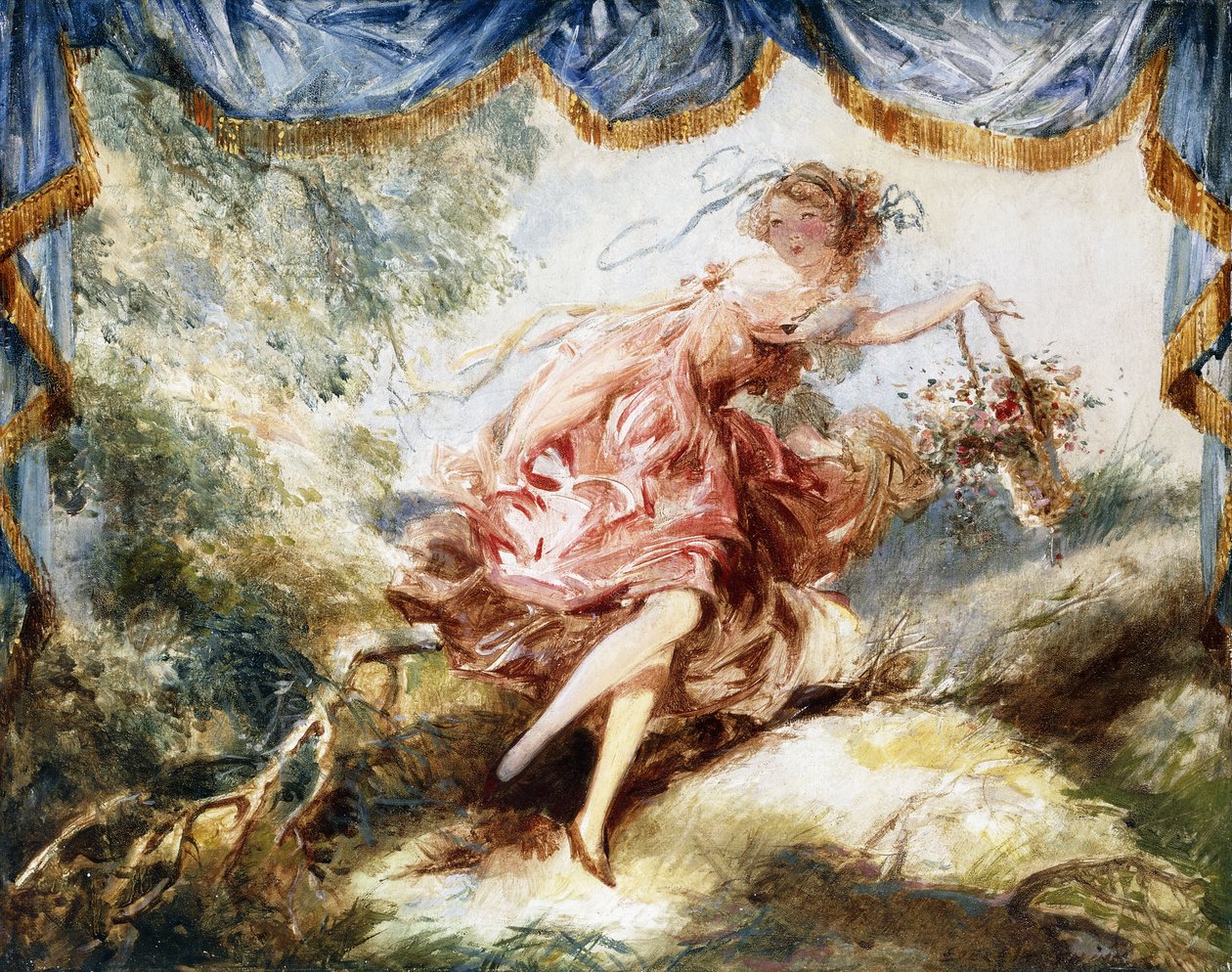 Francia leány alkotó: Everett Shinn
