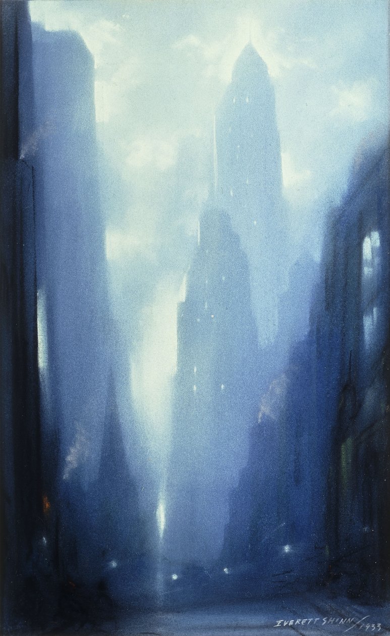 New York éjszaka alkotó: Everett Shinn