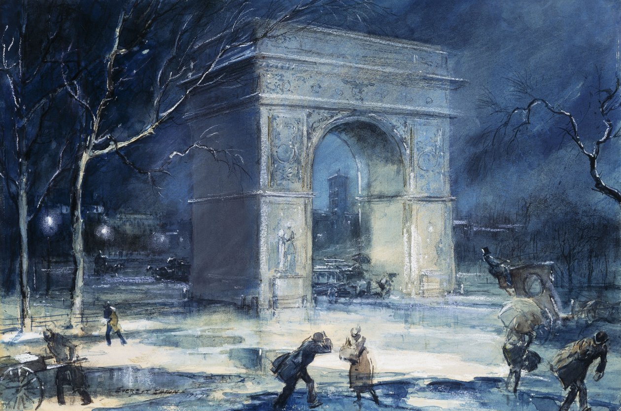 The Arch, Washington tér alkotó: Everett Shinn
