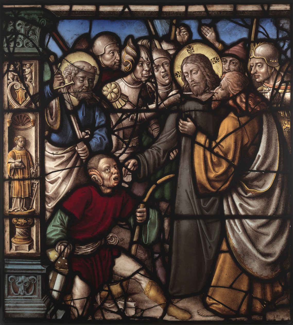 Júdás csókja, 1522-1526. alkotó: Everhard Rensig