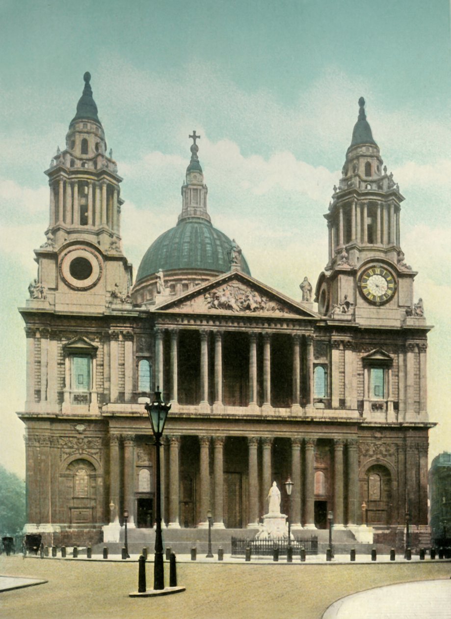 Szent Pál-székesegyház, 1900-as évek. alkotó: Eyre and Spottiswoode