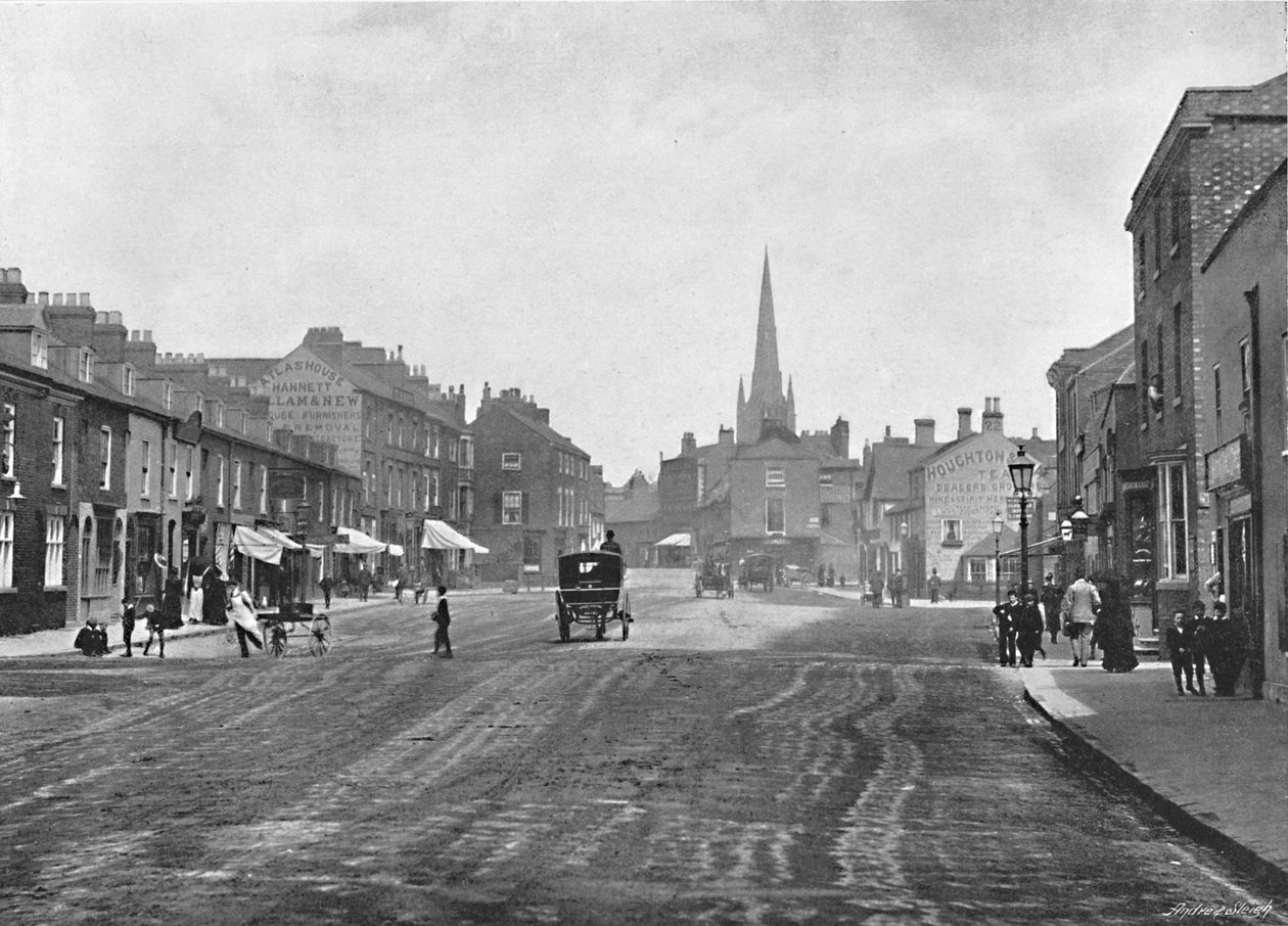 Westgate, Grantham, 1896 alkotó: Eyre and Spottiswoode