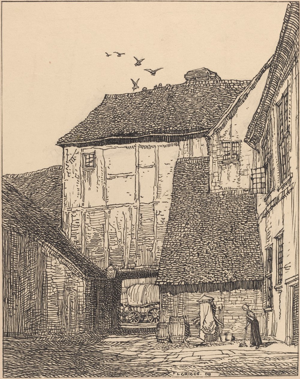 George Inn, Beaconsfield alkotó: F.L. Griggs