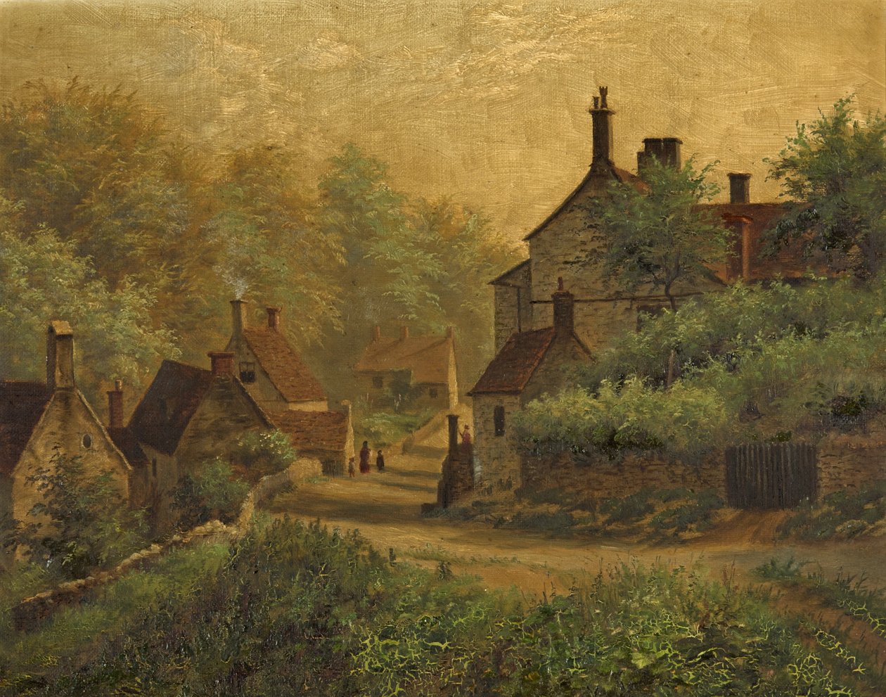 Slad, Gloucestershire, 1894 alkotó: F. E. Robertson