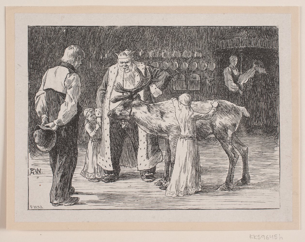 Illusztráció: "Férfiak" alkotó: F. Hendriksen