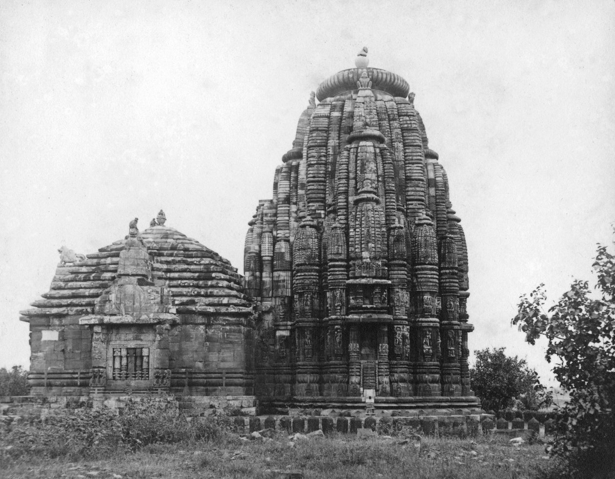 Lingaraj templom, Bhubaneswar, Orissa, India, 1905-1906 alkotó: F. L. Peters
