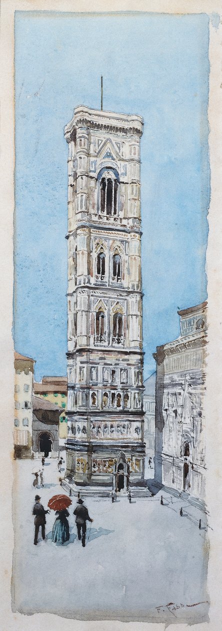 Séta a Piazza Duomo-n Firenzében alkotó: Fabio Fabbi