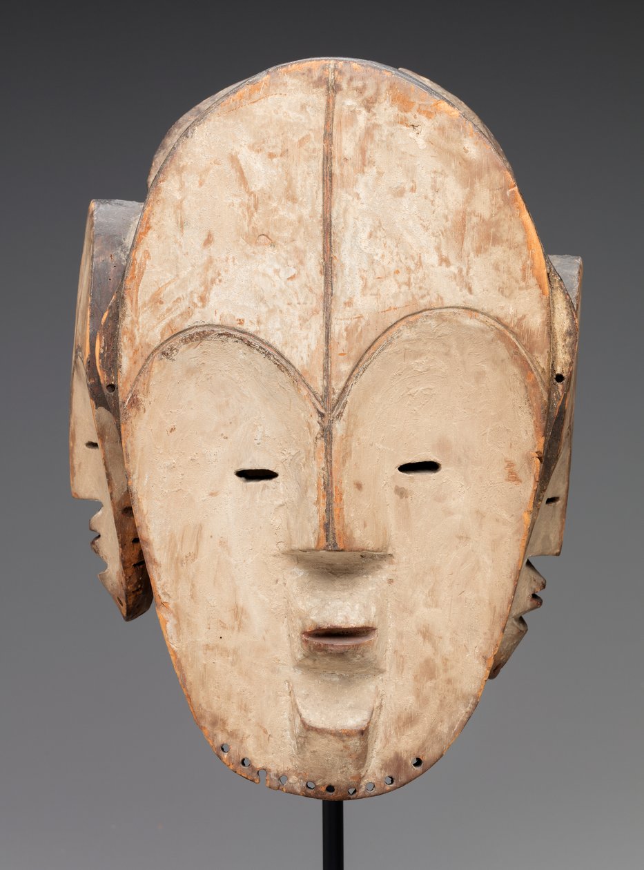 Maszk (fa, kaolin) alkotó: Fang Culture