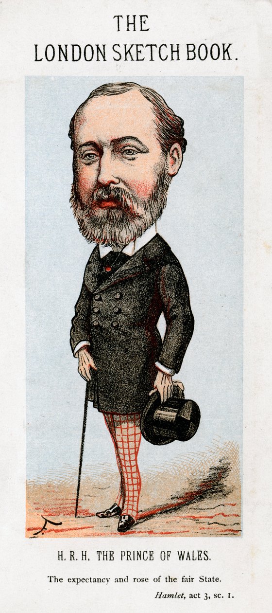 Albert Edward, walesi herceg, 1874. alkotó: Faustin