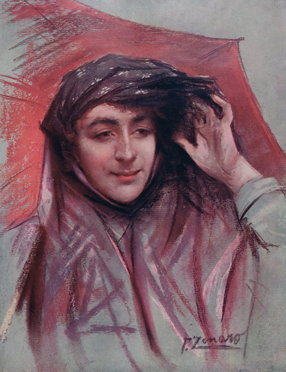 Az Új Törökország, 1908 körül alkotó: Fausto Zonaro
