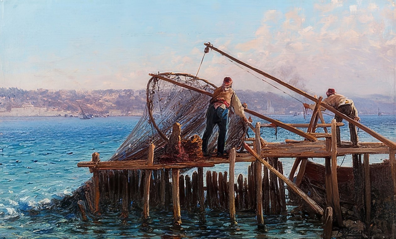 A halászok alkotó: Fausto Zonaro
