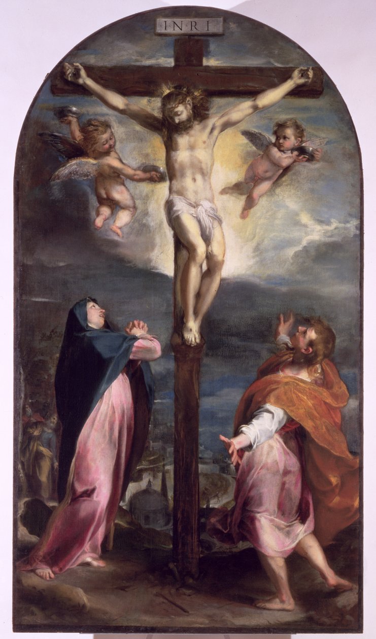 A keresztre feszítés alkotó: Federico Barocci