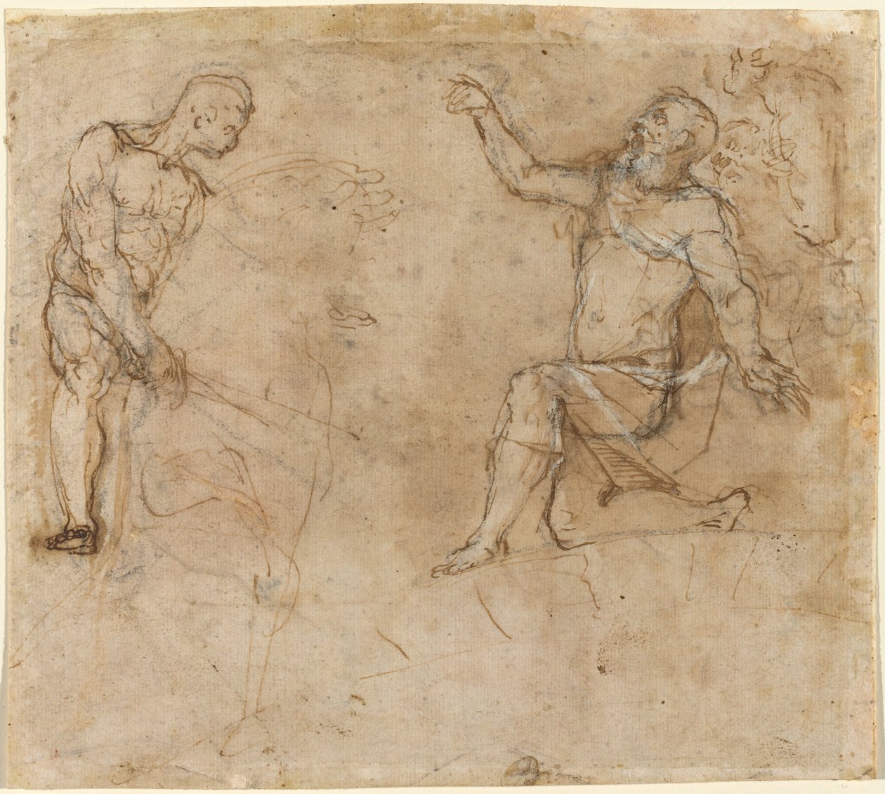ábra Tanulmányok alkotó: Federico Barocci