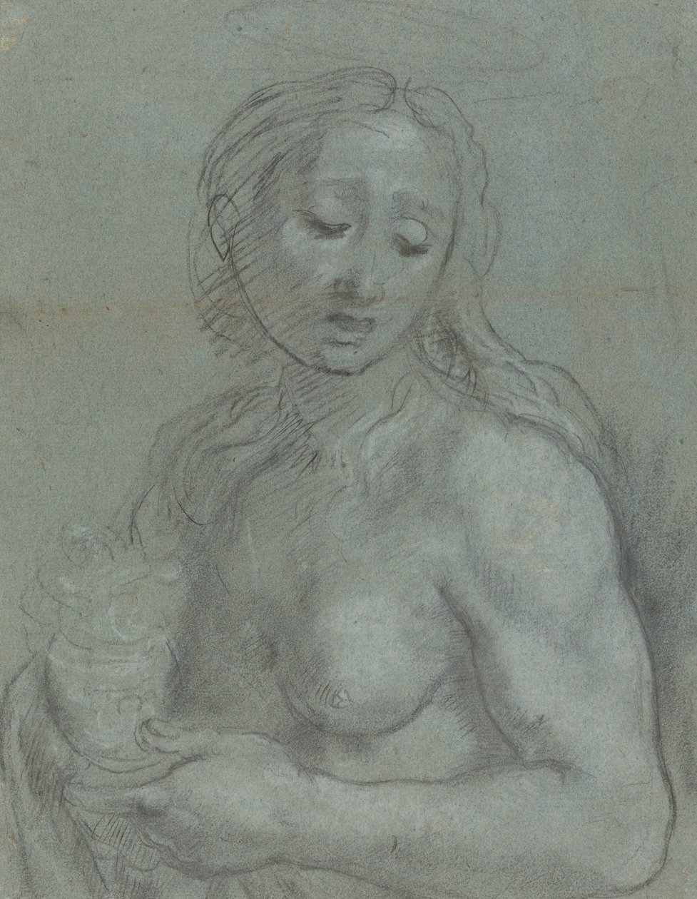 Mária Magdolna félhosszúsága [verso] alkotó: Federico Barocci
