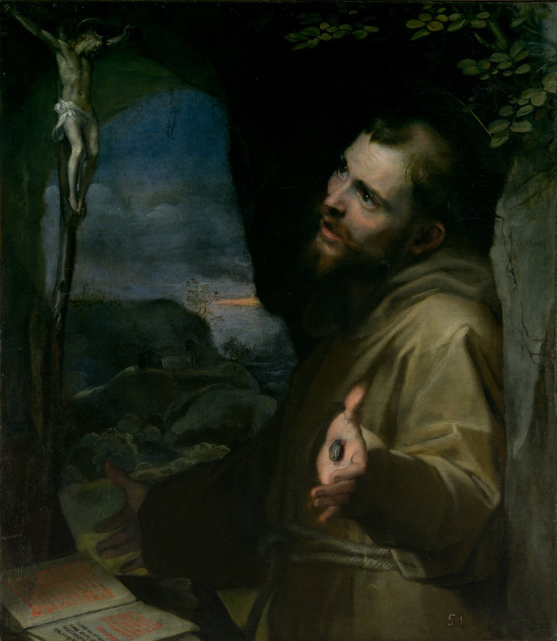 Szent Ferenc, kb. 1600-1604. alkotó: Federico Barocci
