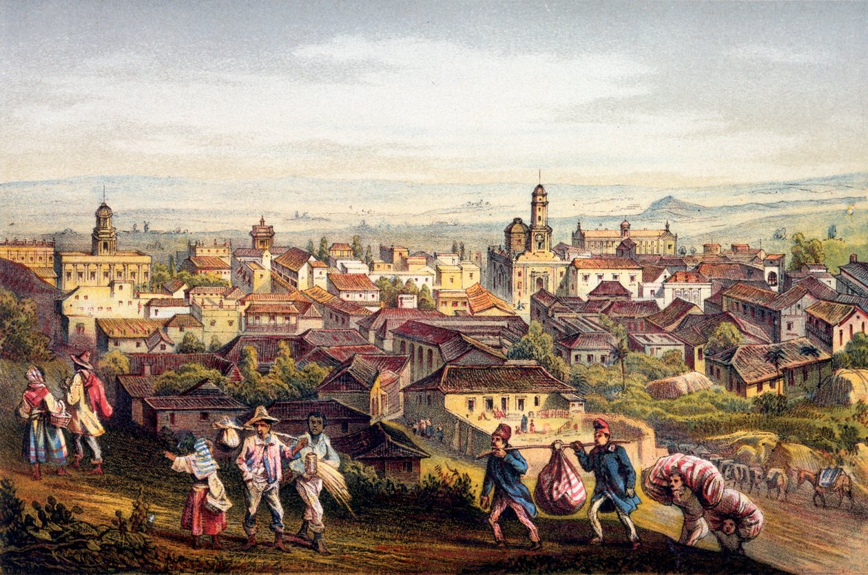 Trinidad, Kuba, 1840 alkotó: Federico Mialhe