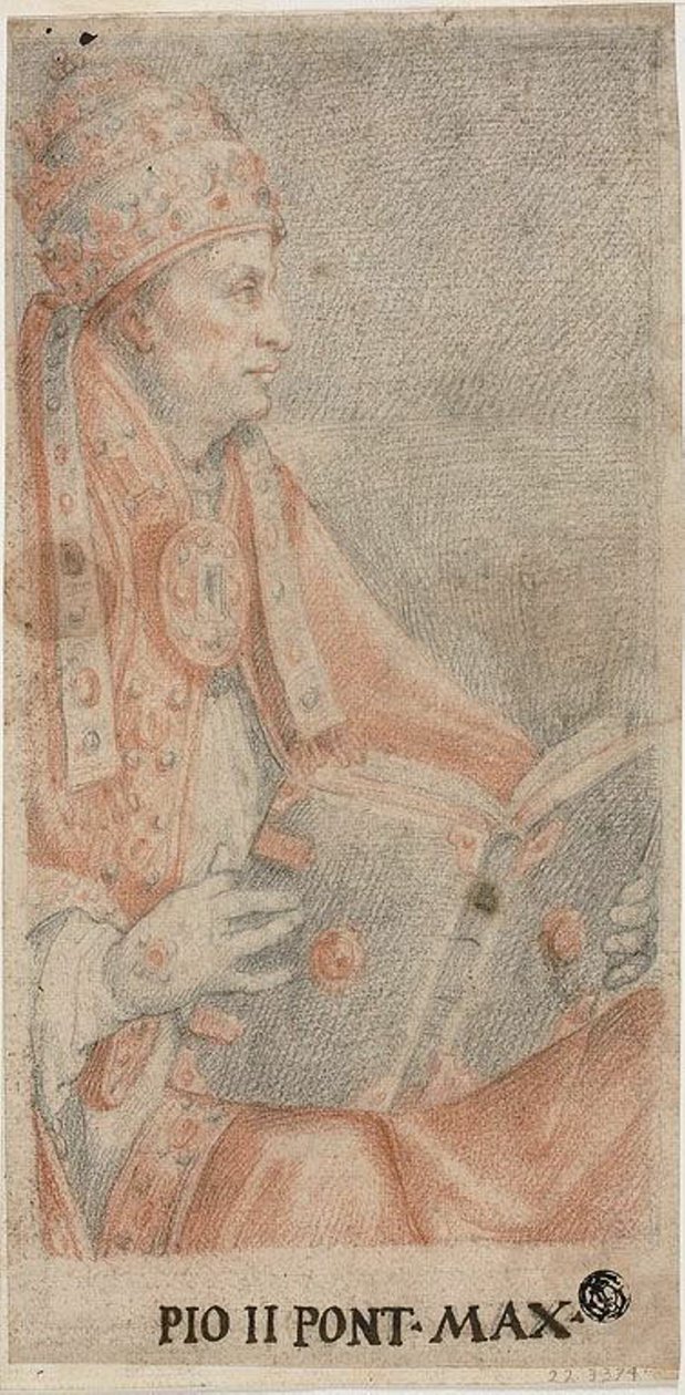 Pius pápa II alkotó: Federico Zuccaro