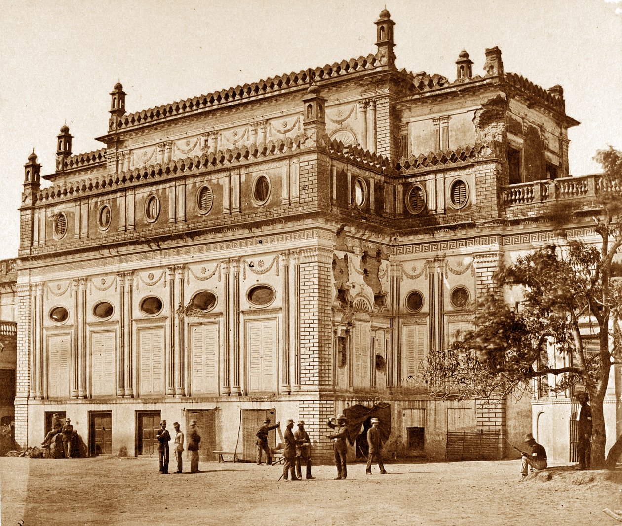 Begum Kotee, Lucknow alkotó: Felice Beato