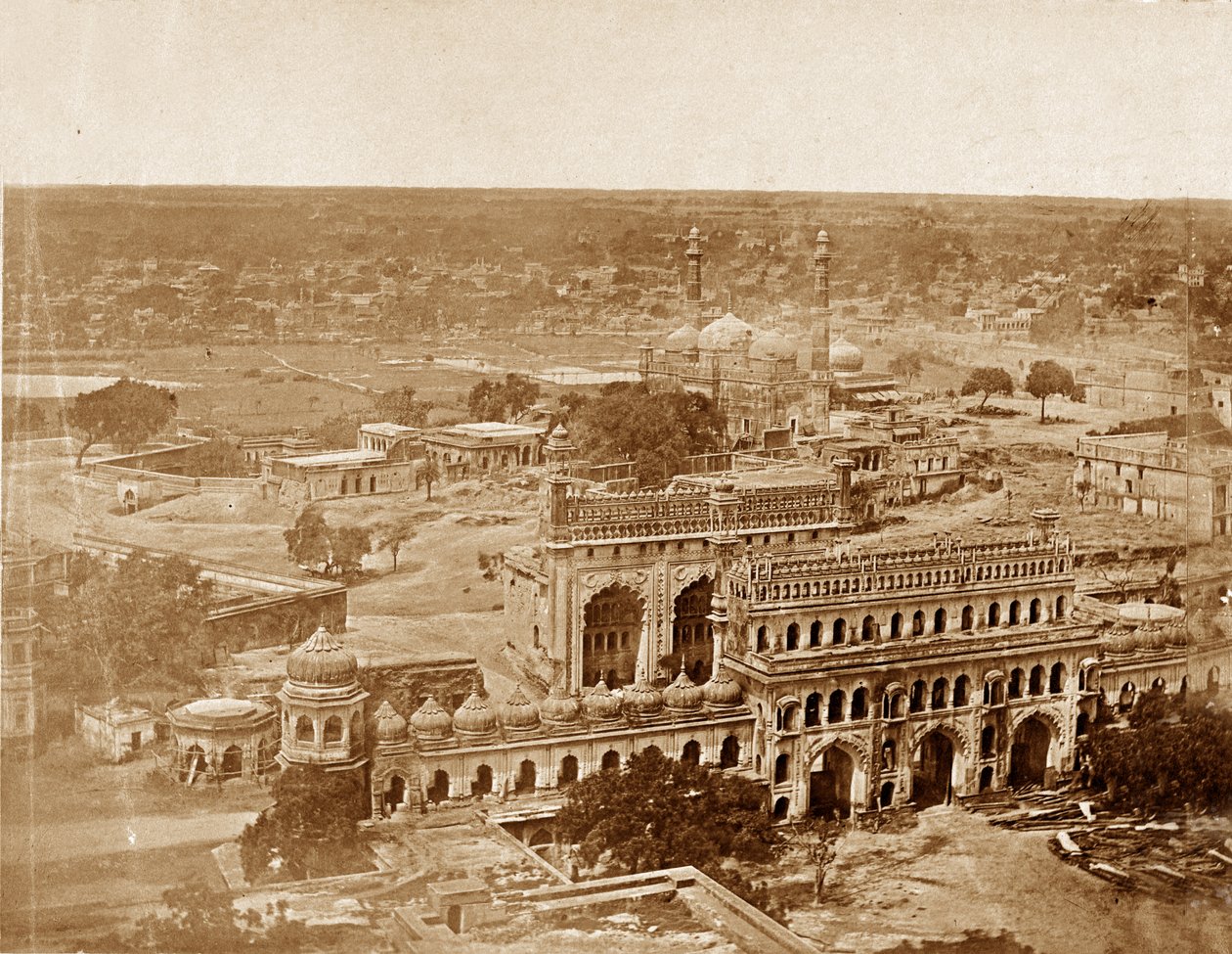 Panoráma MachiBoranról, Lucknow alkotó: Felice Beato