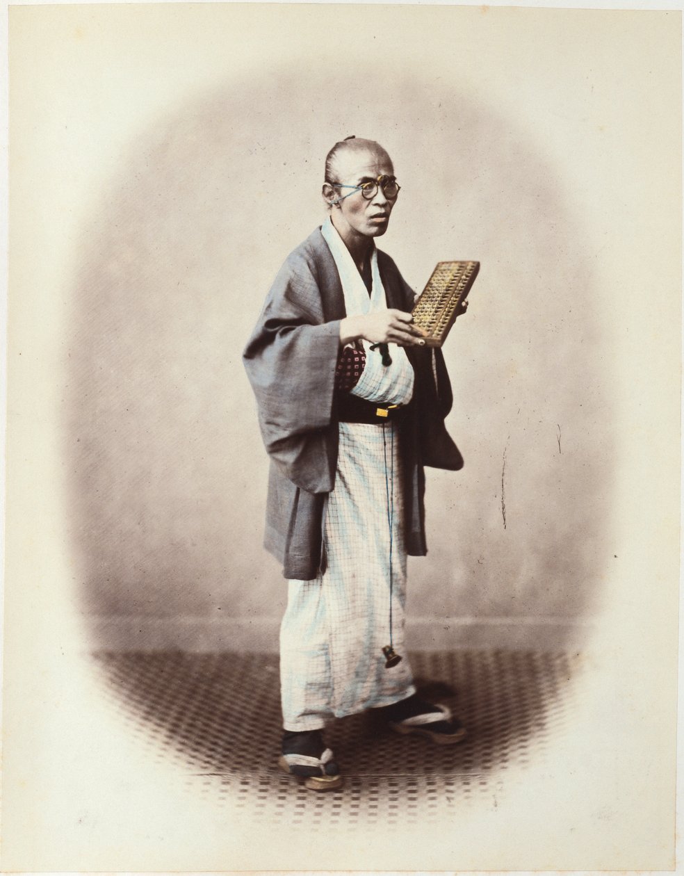 Jegyző, 1868 körül alkotó: Felice Beato