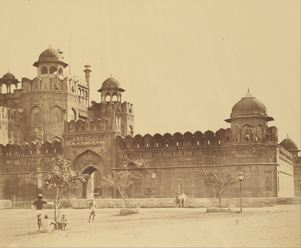 A Palota Lahore-i kapuja alkotó: Felice Beato