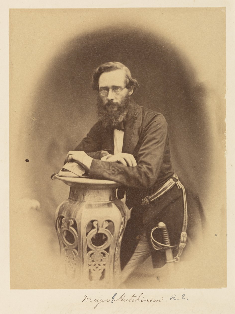 G. Hutchinson őrnagy, R.E. alkotó: Felice Beato