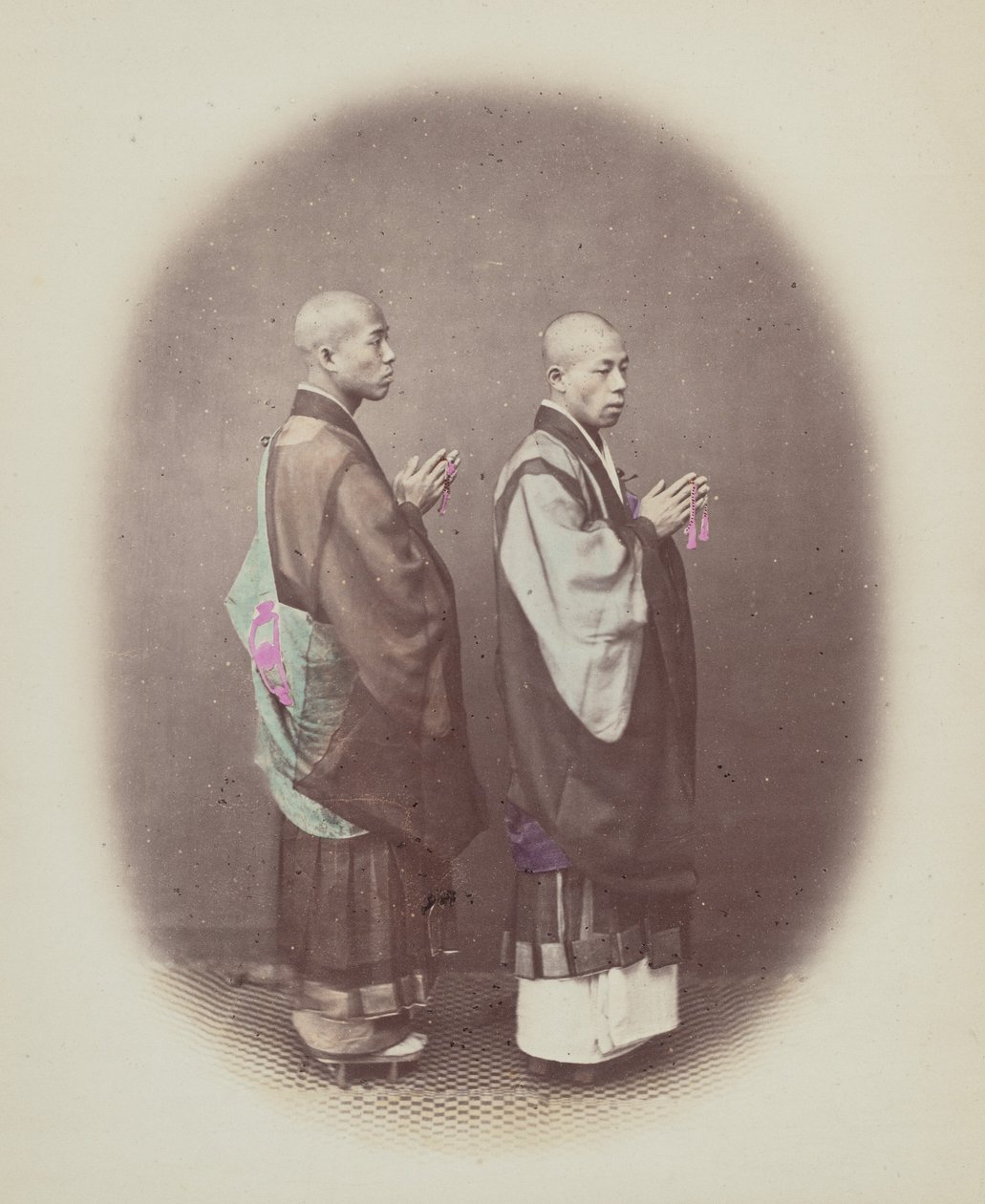 Pap vagy Zen Shu, 1868. alkotó: Felice Beato