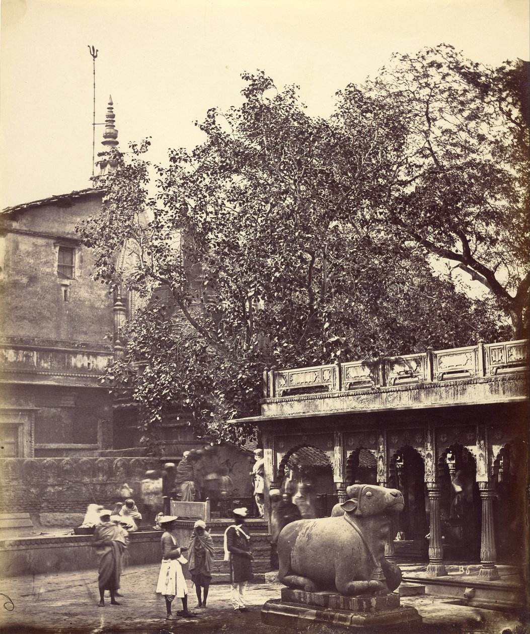 Szent kút (Benares) alkotó: Felice Beato