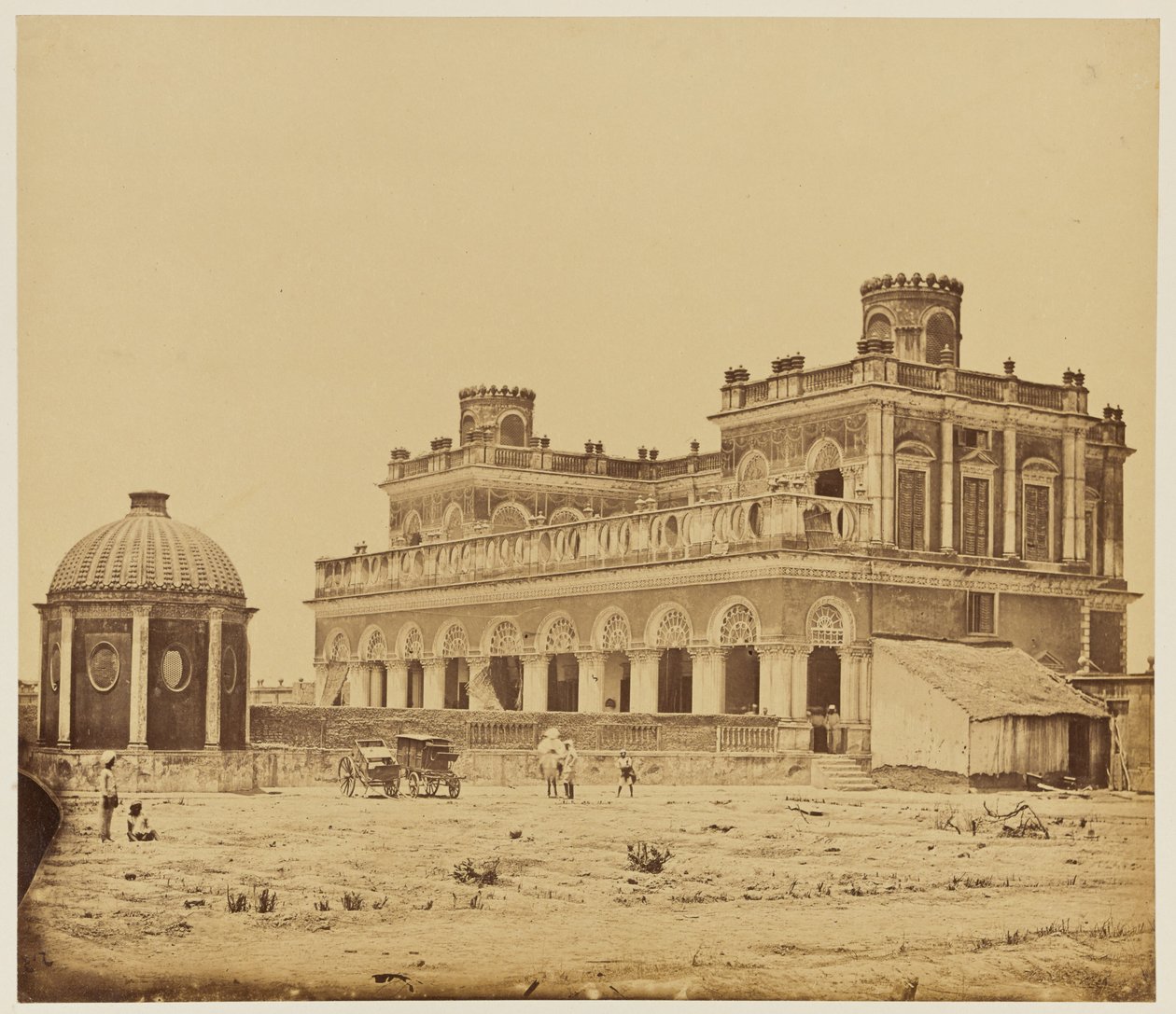 [The Musabagh, Lucknow] alkotó: Felice Beato