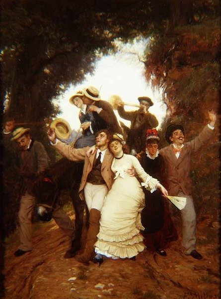 Fete Champetre alkotó: Felix Augustin Milius