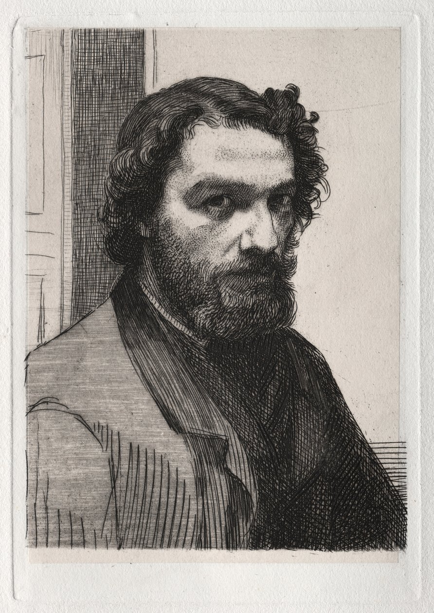 Alphonse Legros alkotó: Felix Bracquemond