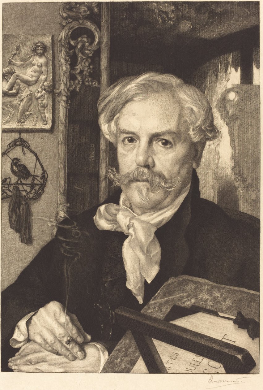 Edmond de Goncourt alkotó: Felix Bracquemond