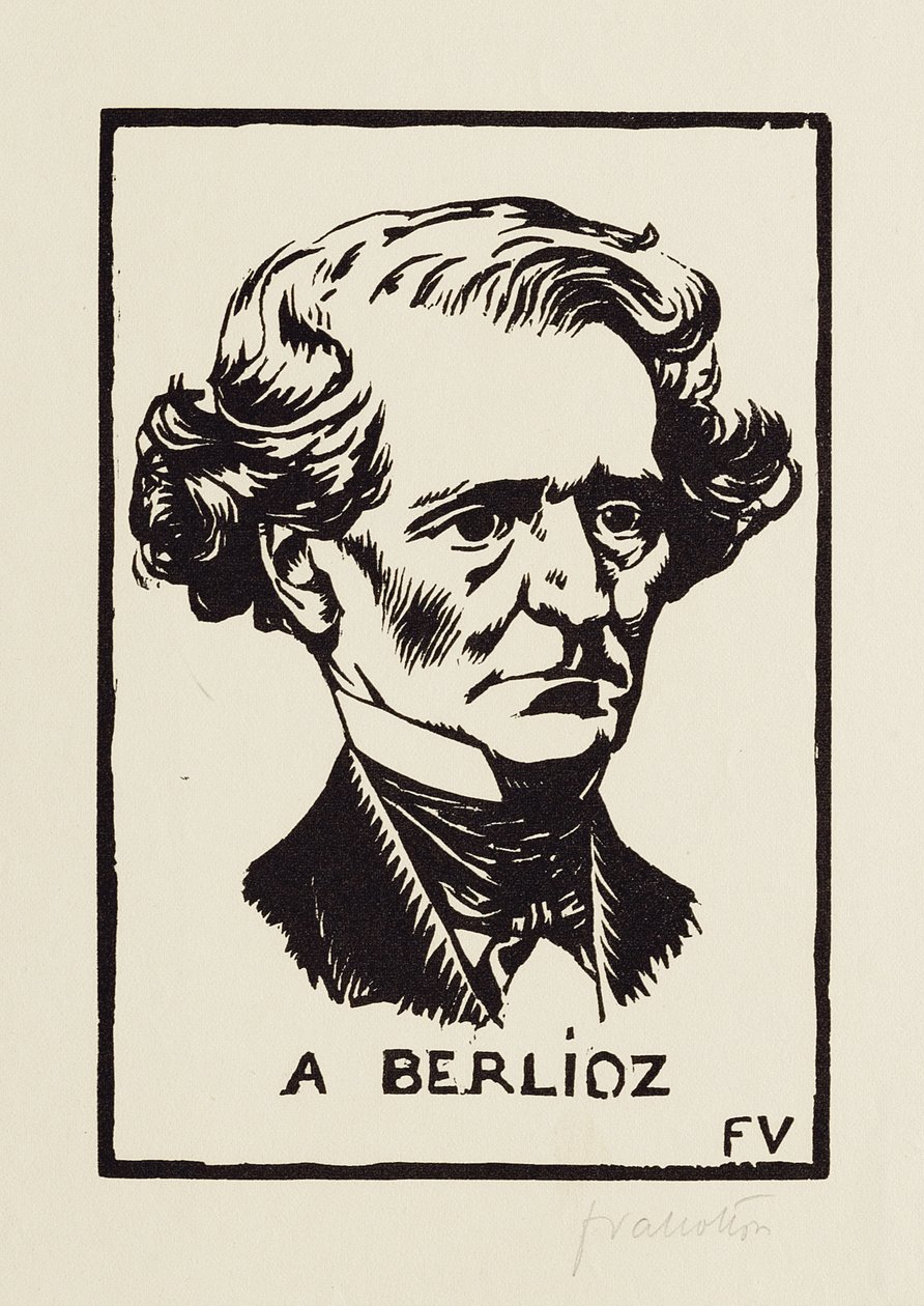 A Berlioz, 1891 alkotó: Felix Edouard Vallotton