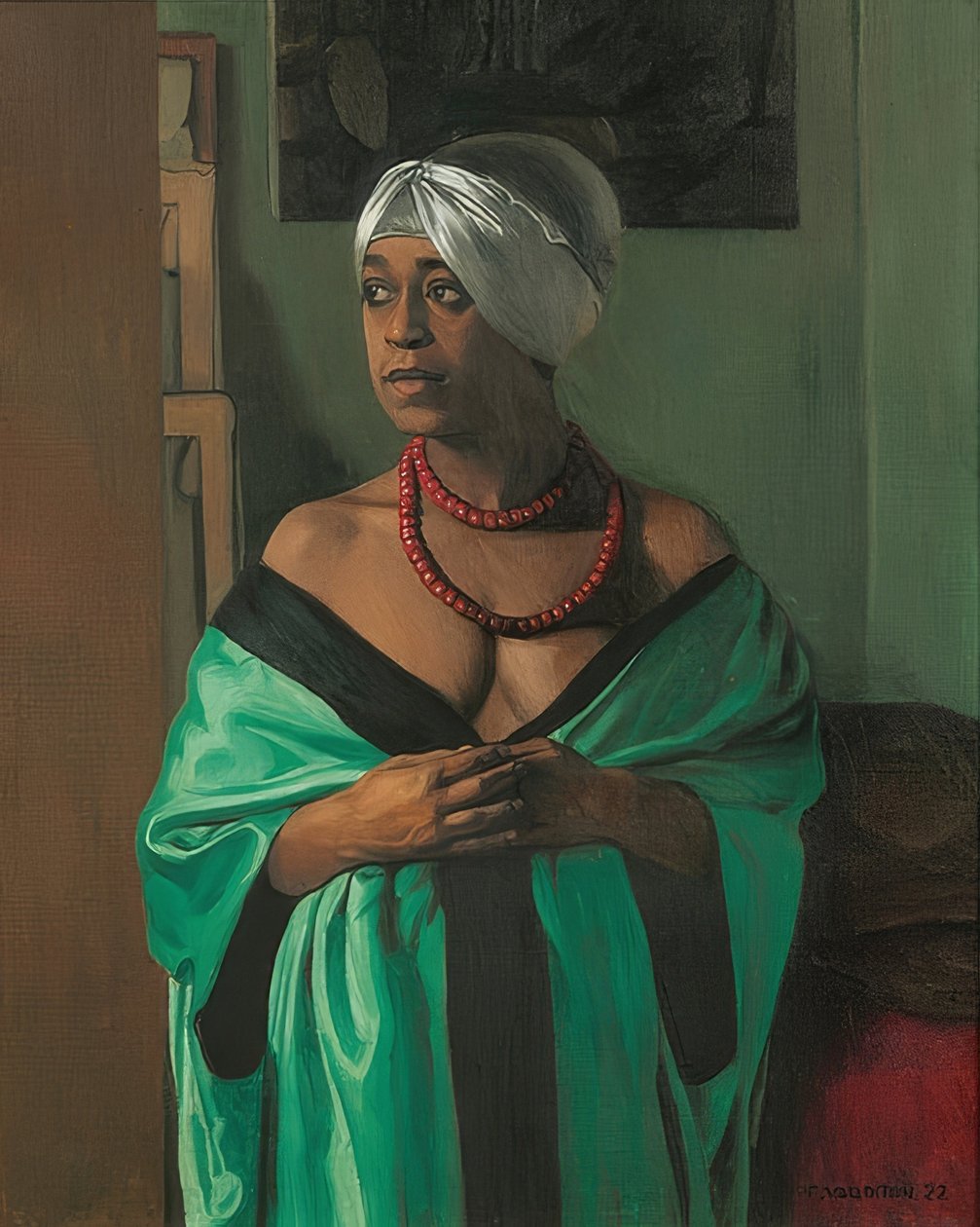Aisha. 1922 alkotó: Felix Edouard Vallotton